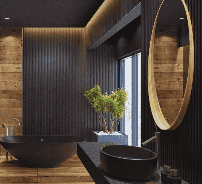 Luxury bathroom installation London — modern full suite renovation by Precise Enterprise